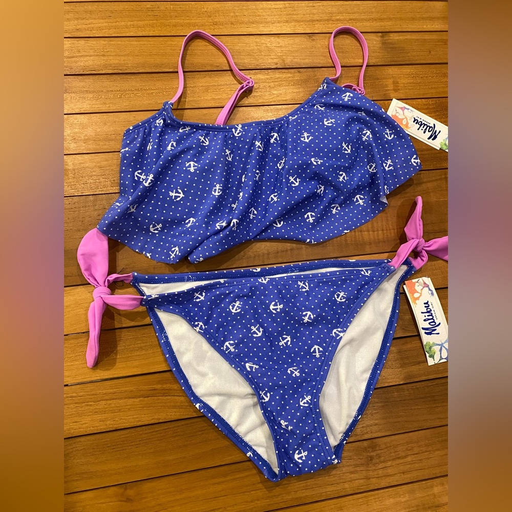 NWT Malibu Dream Girl Anchor Bikini